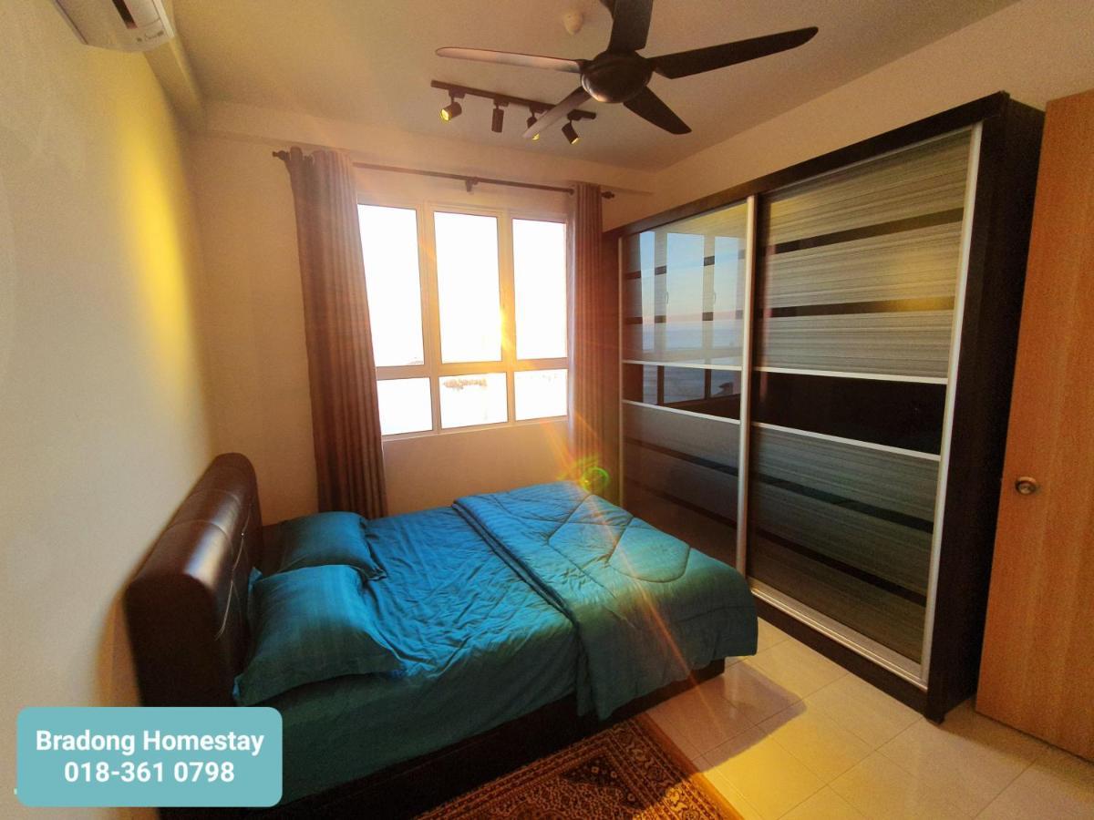 Bradong Homestay - Musllm Only, 3 Queen Bedrooms, Seaview, Infinity Pool, Gym, Near Drawbridge & Ktcc Mall Kuala Terengganu Luaran gambar