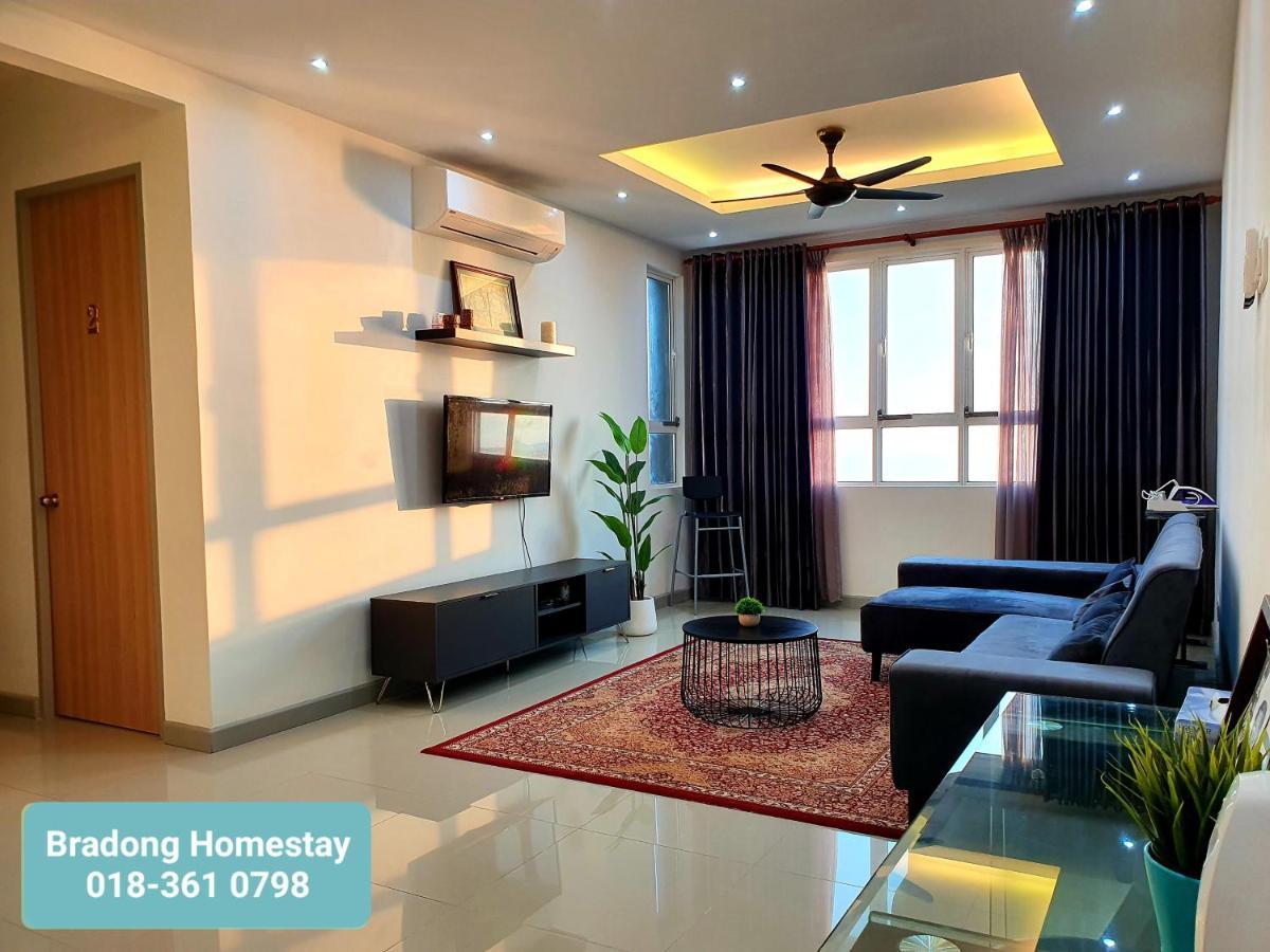 Bradong Homestay - Musllm Only, 3 Queen Bedrooms, Seaview, Infinity Pool, Gym, Near Drawbridge & Ktcc Mall Kuala Terengganu Luaran gambar